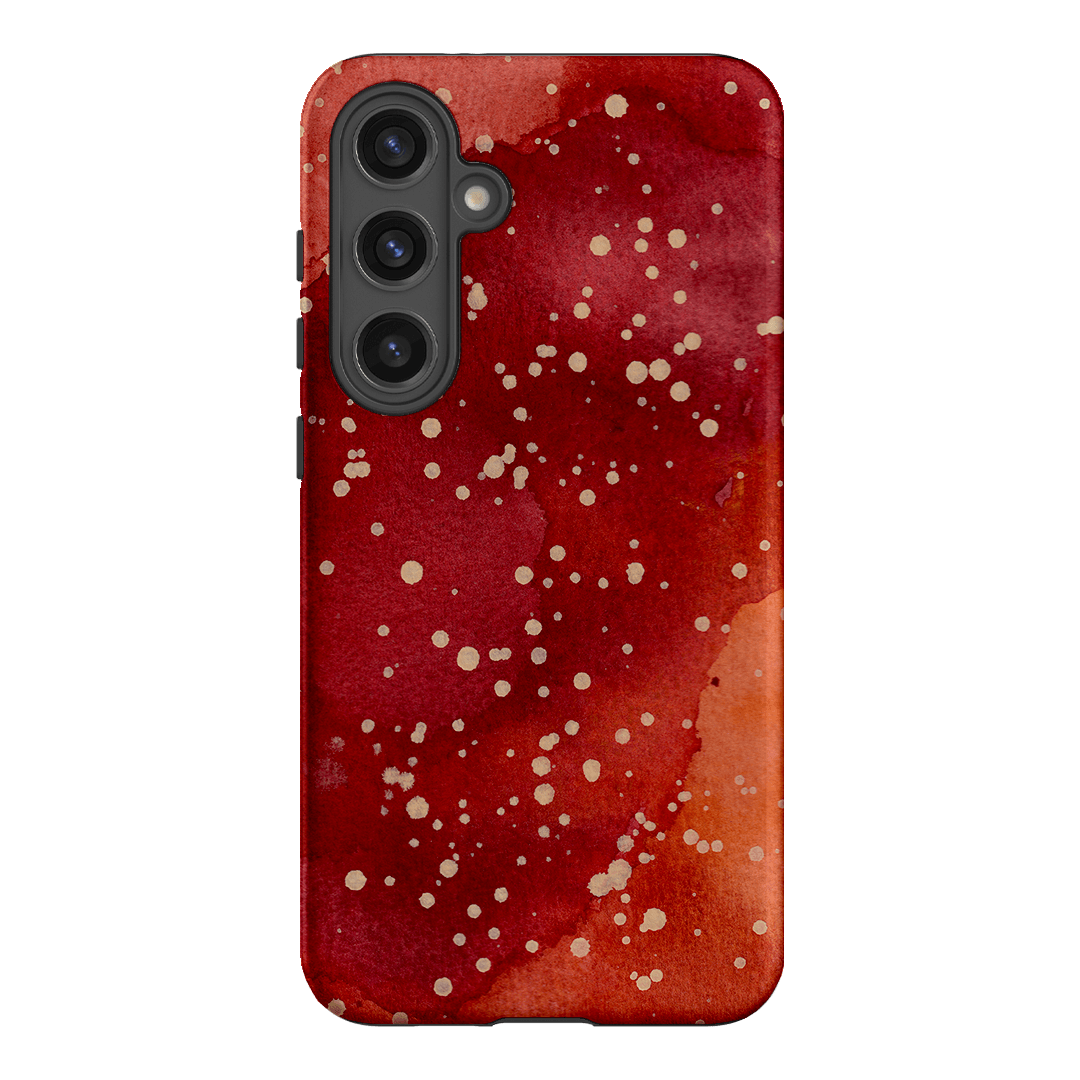 Spotty Rust Printed Phone Cases Samsung Galaxy S24 Plus / Armoured by The Dairy - The Dairy
