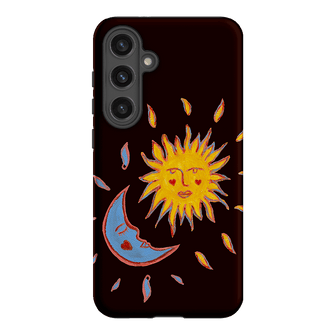 Sun & Moon Plum Printed Phone Cases Samsung Galaxy S24 Plus / Armoured by BG. Studio - The Dairy