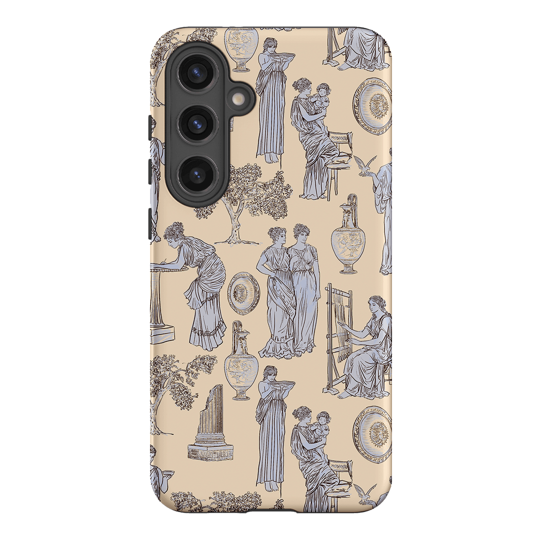 Symposium Alabaster Printed Phone Cases Samsung Galaxy S24 Plus / Armoured by Veronica Tucker - The Dairy