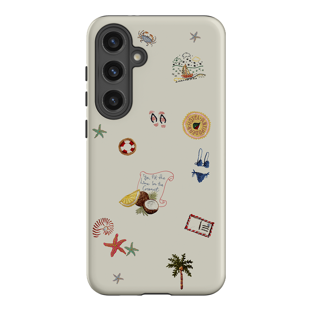Vacay All Day Cream Printed Phone Cases by Antipodean - The Dairy