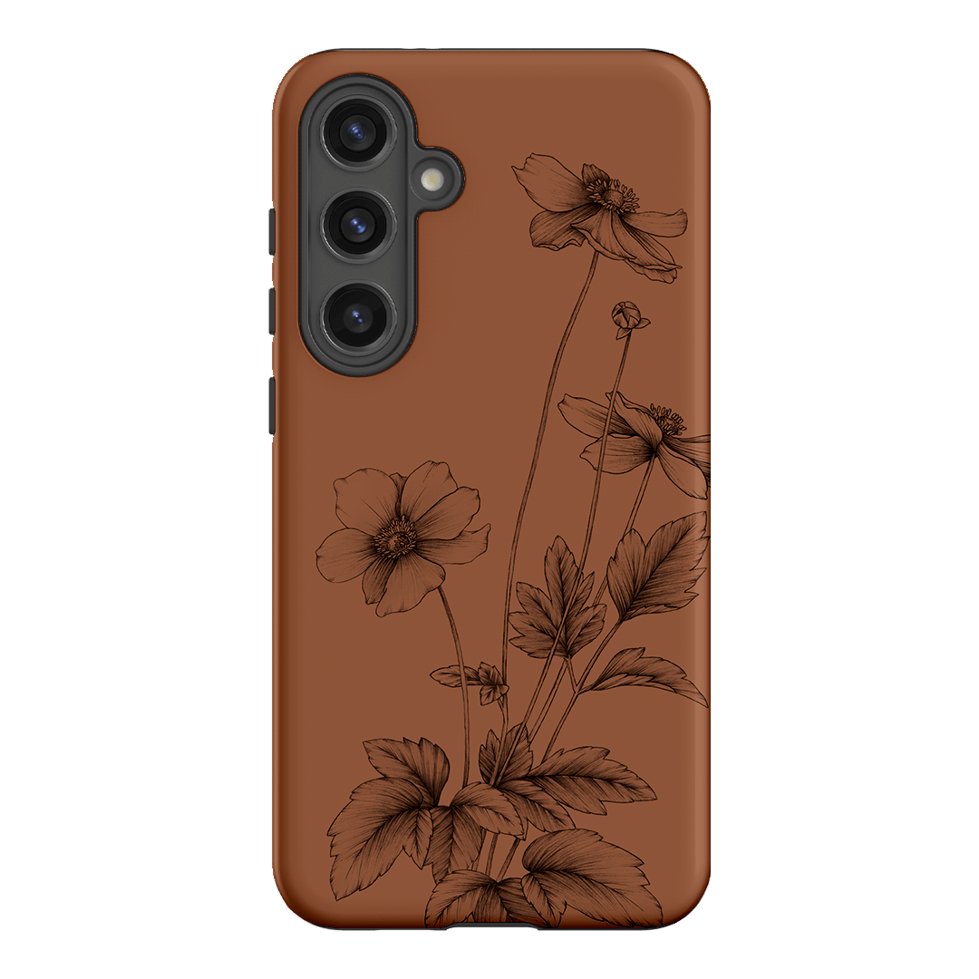 Windflowers Study Printed Phone Cases Samsung Galaxy S24 Plus / Armoured by Typoflora - The Dairy