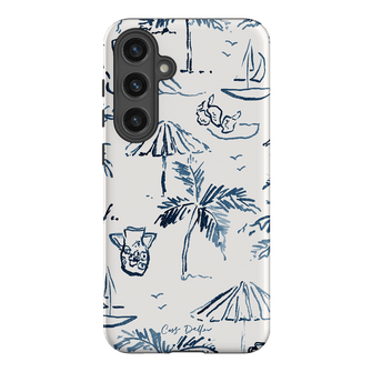 Balmy Blue Printed Phone Cases Samsung Galaxy S24 Plus / Armoured by Cass Deller - The Dairy