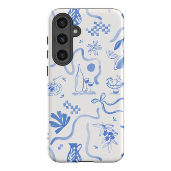 Mediterranean Wave Printed Phone Cases Samsung Galaxy S24 Plus / Armoured by Charlie Taylor - The Dairy