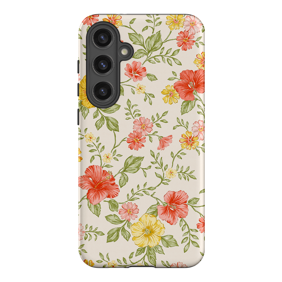 Hibiscus Printed Phone Cases Samsung Galaxy S24 Plus / Armoured by Oak Meadow - The Dairy