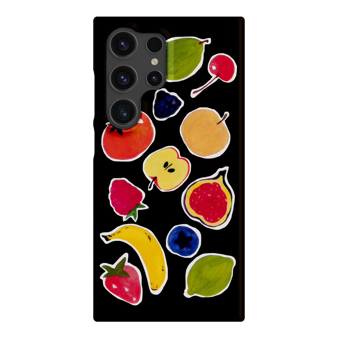 Fruit Stickers Printed Phone Cases Samsung Galaxy S24 Ultra / Snap by Studio Bon - The Dairy