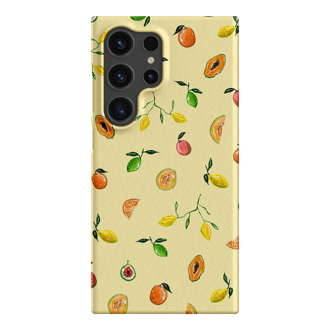 Golden Fruit Printed Phone Cases Samsung Galaxy S24 Ultra / Snap by BG. Studio - The Dairy
