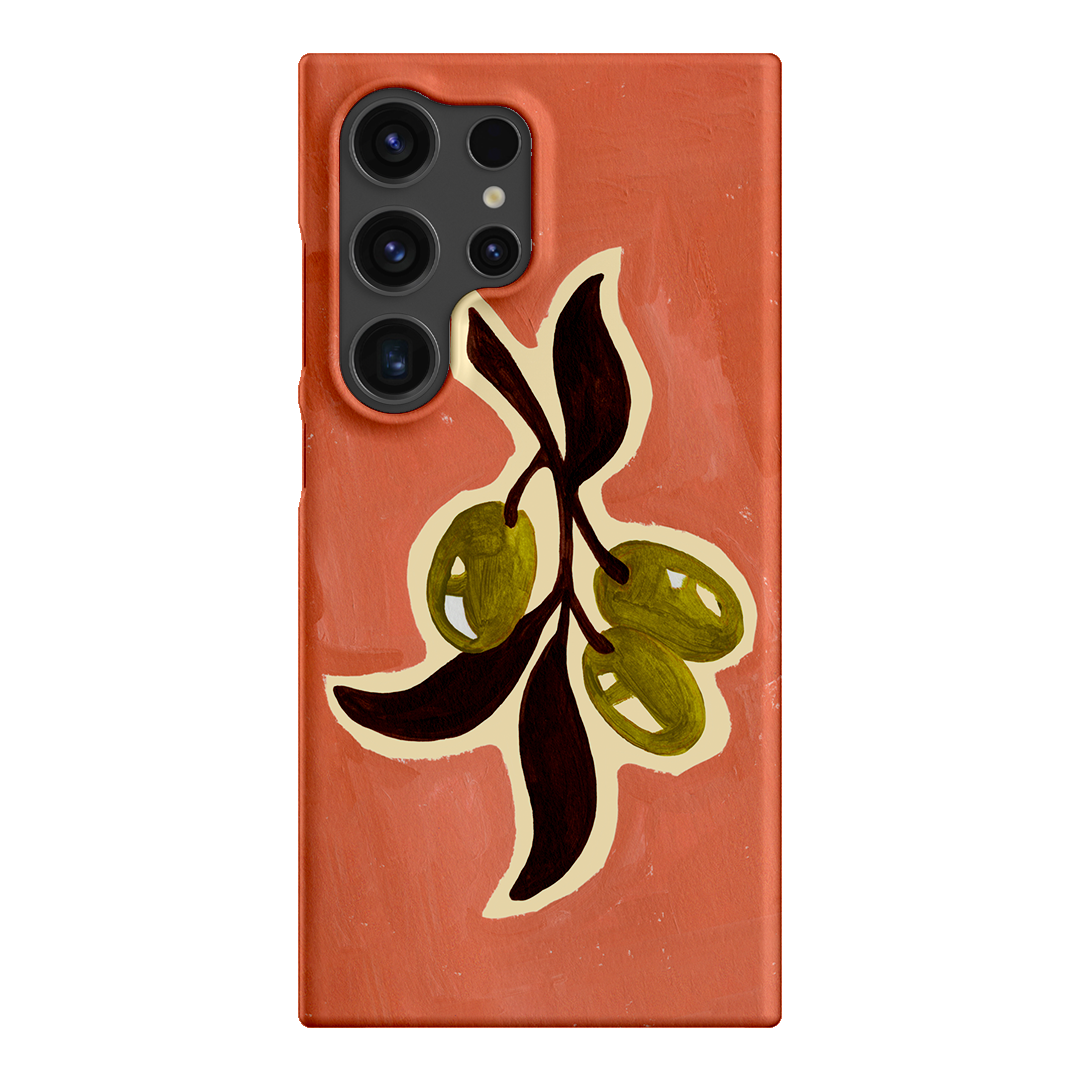 Olives Printed Phone Cases Samsung Galaxy S24 Ultra / Snap by Studio Bon - The Dairy