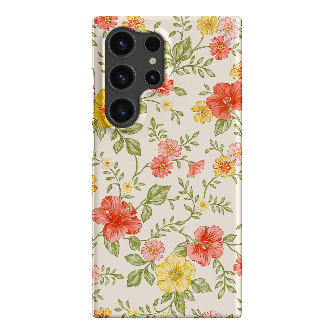 Hibiscus Printed Phone Cases Samsung Galaxy S24 Ultra / Snap by Oak Meadow - The Dairy
