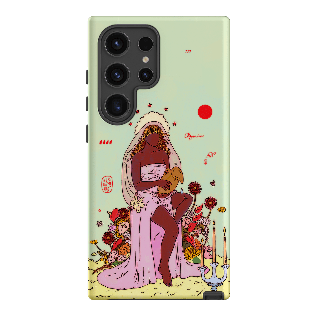 Aquarius Season Printed Phone Cases Samsung Galaxy S24 Ultra / Armoured by Easty Beasty - The Dairy