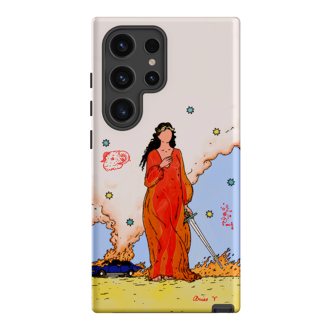 Aries Season Printed Phone Cases Samsung Galaxy S24 Ultra / Armoured by Easty Beasty - The Dairy