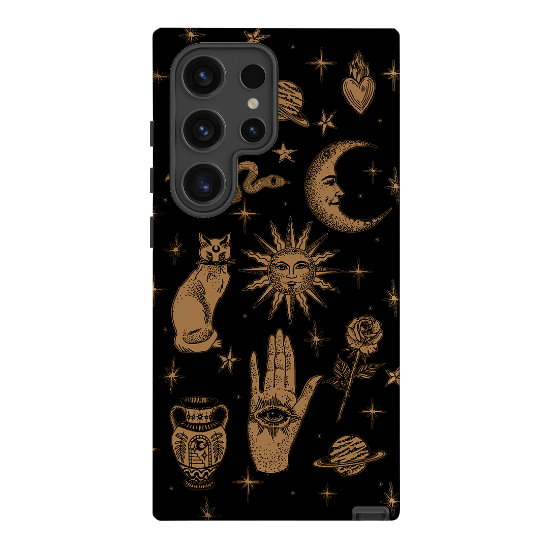 Astro Flash Noir Printed Phone Cases Samsung Galaxy S24 Ultra / Armoured by Veronica Tucker - The Dairy