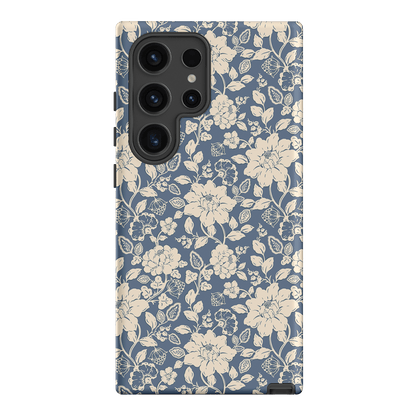 Blue Garden Printed Phone Cases Samsung Galaxy S24 Ultra / Armoured by Kasiags Art - The Dairy
