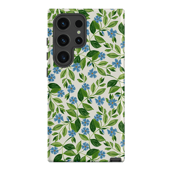 Blue Vines Printed Phone Cases Samsung Galaxy S24 Ultra / Armoured by Ellie Mae - The Dairy