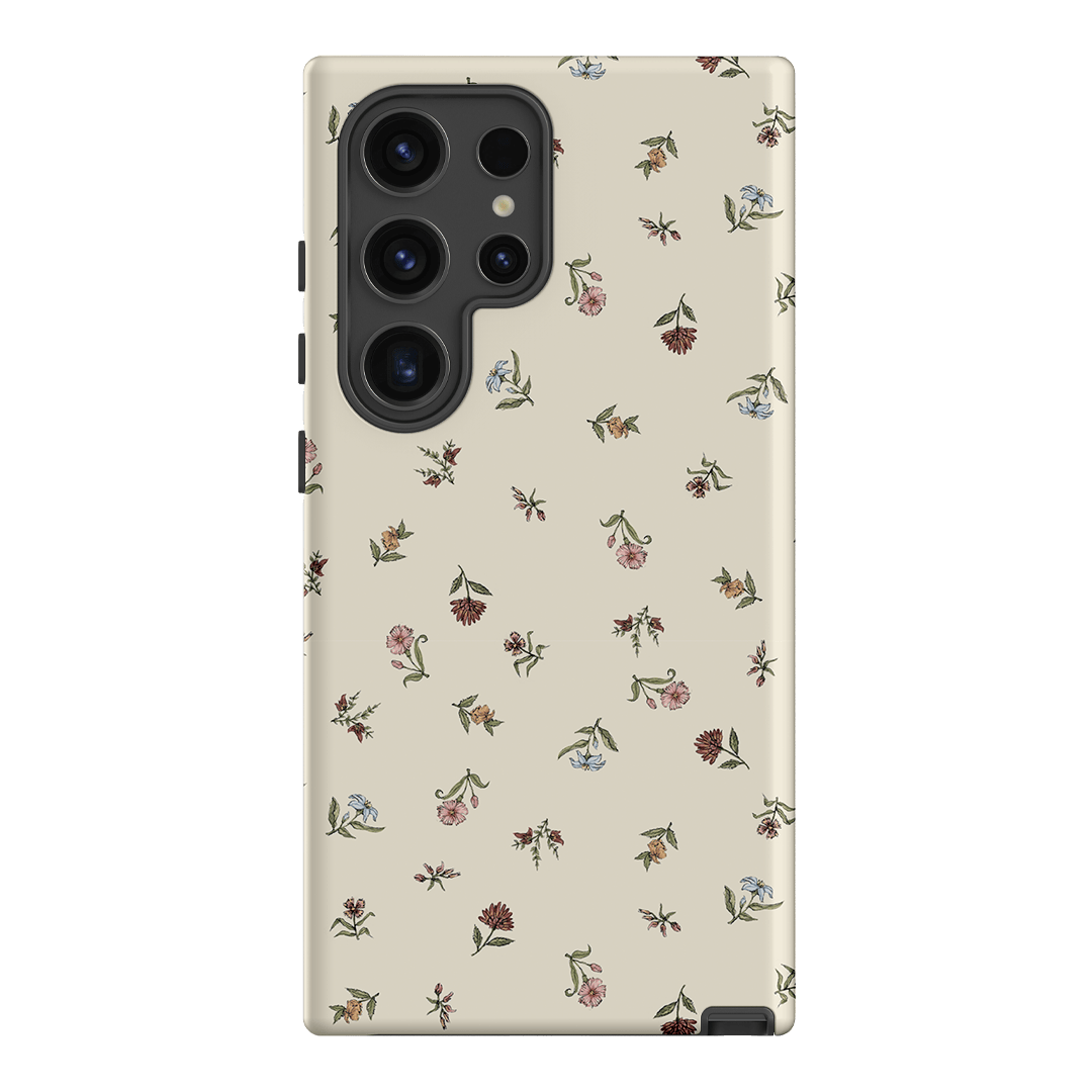 Butter Ditsy Printed Phone Cases Samsung Galaxy S24 Ultra / Armoured by Veronica Tucker - The Dairy