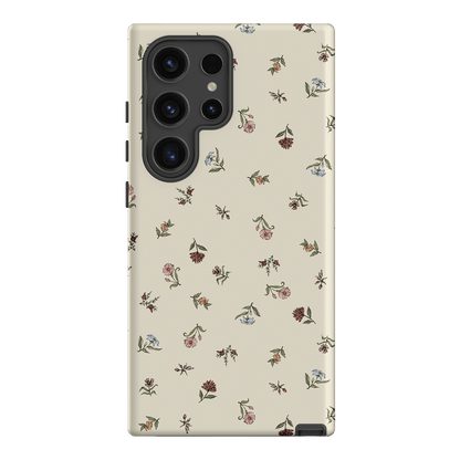 Butter Ditsy Printed Phone Cases Samsung Galaxy S24 Ultra / Armoured by Veronica Tucker - The Dairy