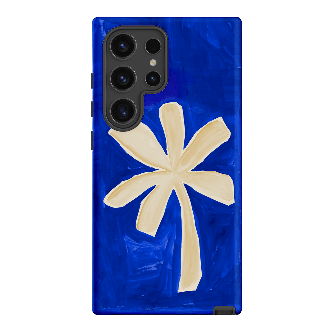 Bleu Palm Printed Phone Cases Samsung Galaxy S24 Ultra / Armoured by Charlie Taylor - The Dairy