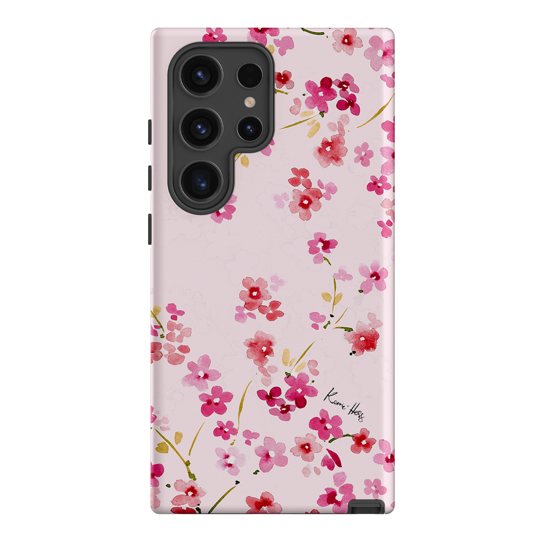 Cherry Blossom Printed Phone Cases Samsung Galaxy S24 Ultra / Armoured by Kerrie Hess - The Dairy