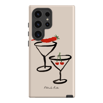 Chili Cherry Printed Phone Cases Samsung Galaxy S24 Ultra / Armoured by Phthalo Ruth - The Dairy