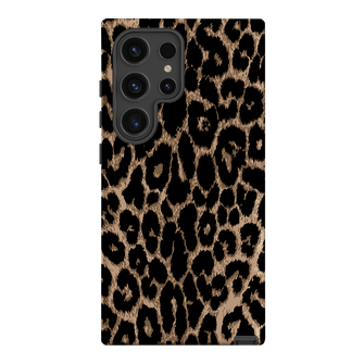 Classic Leopard Printed Phone Cases Samsung Galaxy S24 Ultra / Armoured by The Dairy - The Dairy