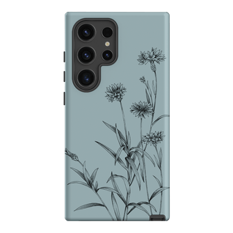 Cornflowers Study Printed Phone Cases Samsung Galaxy S24 Ultra / Armoured by Typoflora - The Dairy