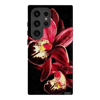 Deep Orchid Printed Phone Cases Samsung Galaxy S24 Ultra / Armoured by Sally Hungerford - The Dairy
