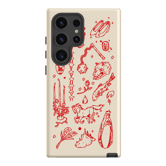 Dreamcore Cream Printed Phone Cases Samsung Galaxy S24 Ultra / Armoured by Easty Beasty - The Dairy