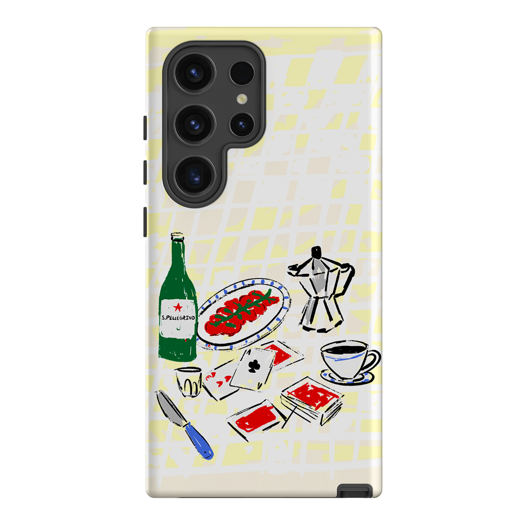 Euro Morning Printed Phone Cases Samsung Galaxy S24 Ultra / Armoured by The Dairy - The Dairy