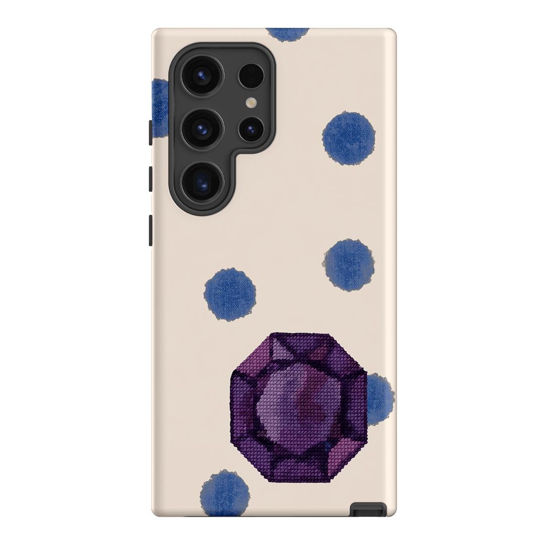 February Amethyst Printed Phone Cases Samsung Galaxy S24 Ultra / Armoured by Joiana - The Dairy