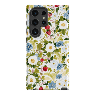 Garden Strawberries Printed Phone Cases Samsung Galaxy S24 Ultra / Armoured by Ellie Mae - The Dairy