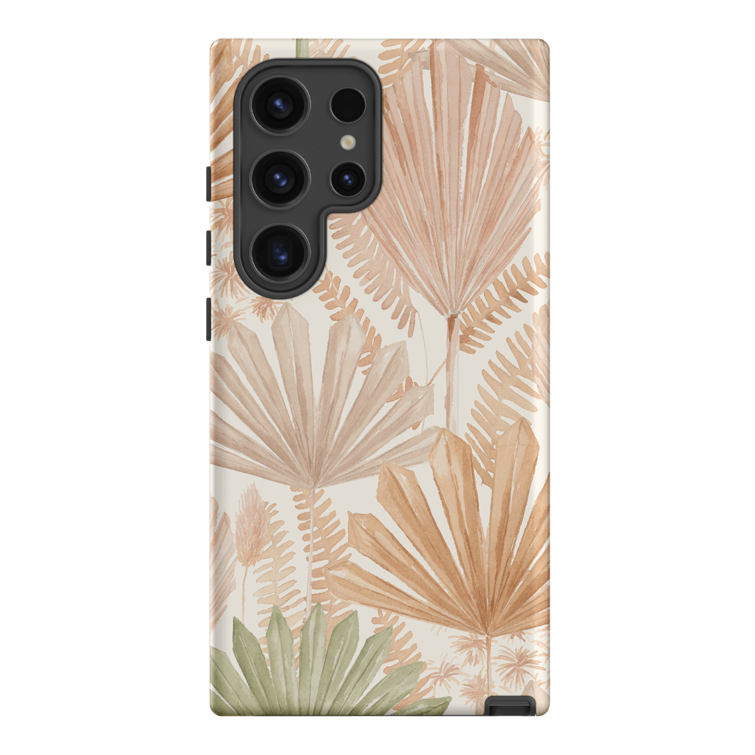 Golden Palm Printed Phone Cases Samsung Galaxy S24 Ultra / Armoured by Cass Deller - The Dairy