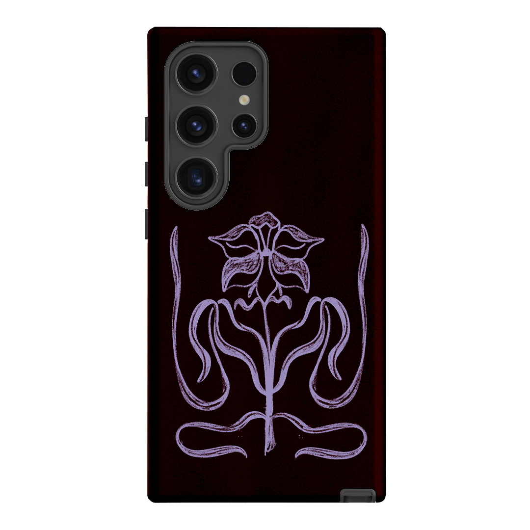 Growth Burgundy Printed Phone Cases by The Dairy - The Dairy