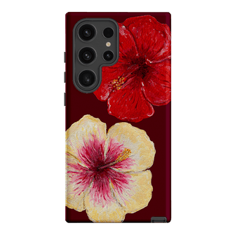 Hibiscus Flower Printed Phone Cases Samsung Galaxy S24 Ultra / Armoured by BG. Studio - The Dairy