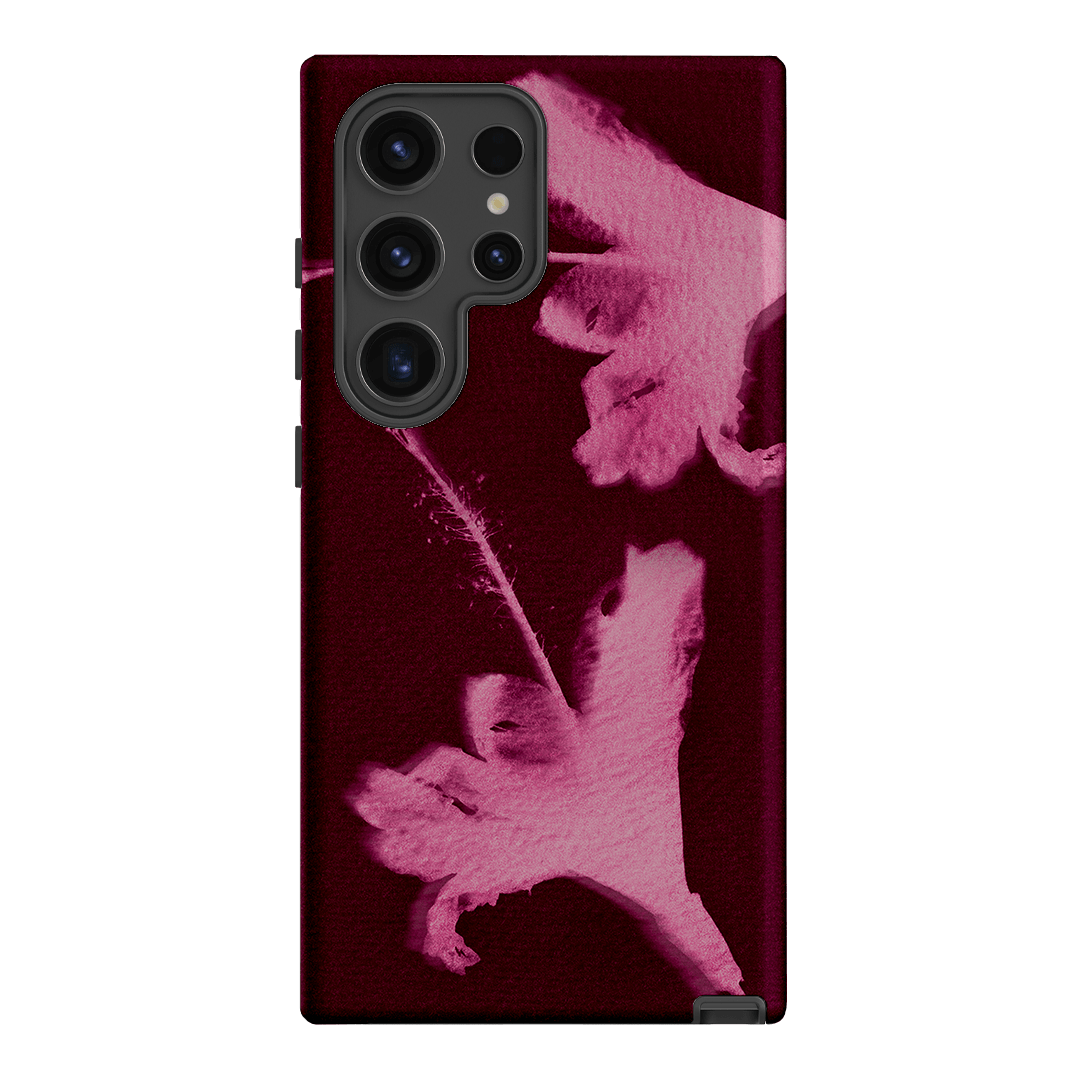 Hibiscus Glow Printed Phone Cases Samsung Galaxy S24 Ultra / Armoured by Sally Hungerford - The Dairy