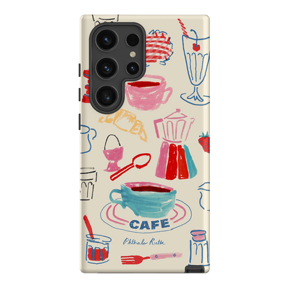 Home Cafe Printed Phone Cases Samsung Galaxy S24 Ultra / Armoured by Phthalo Ruth - The Dairy