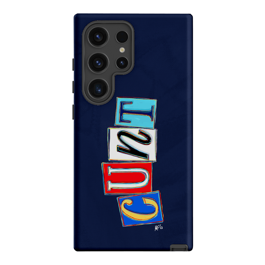 Lil Cnts Blue Printed Phone Cases Samsung Galaxy S24 Ultra / Armoured by Margarbs Art - The Dairy