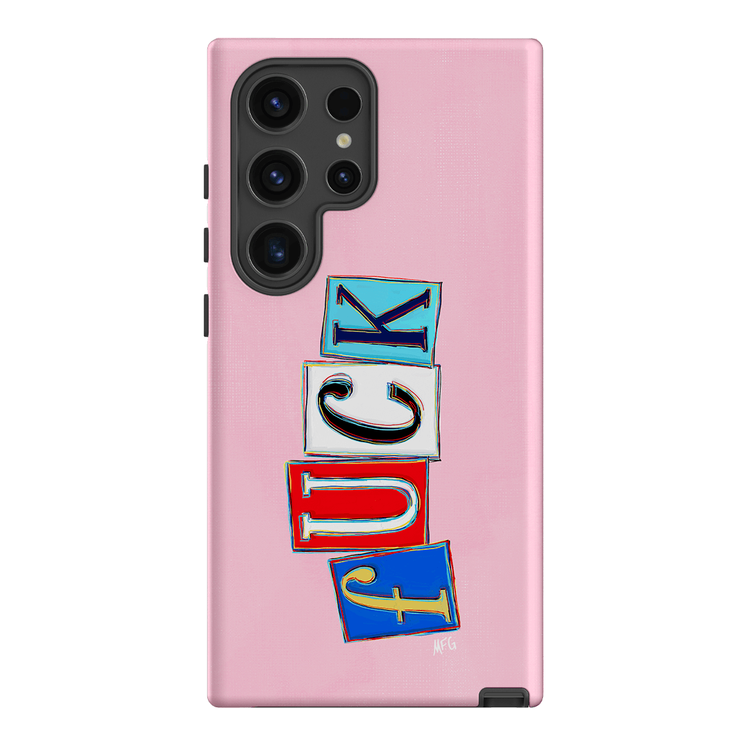 Lil Fcks Pink Printed Phone Cases Samsung Galaxy S24 Ultra / Armoured by Margarbs Art - The Dairy