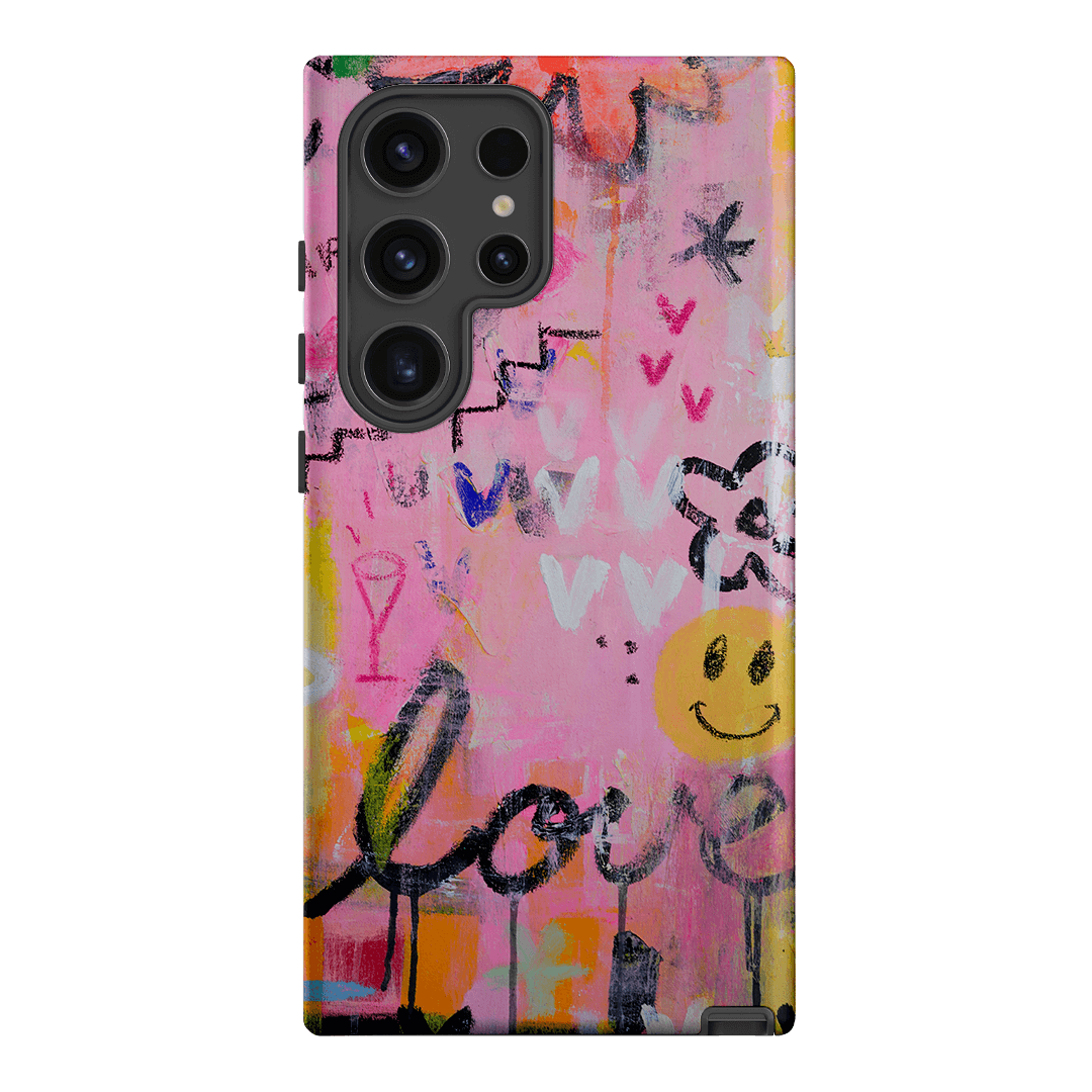 Love Smiles Printed Phone Cases Samsung Galaxy S24 Ultra / Armoured by Jackie Green - The Dairy