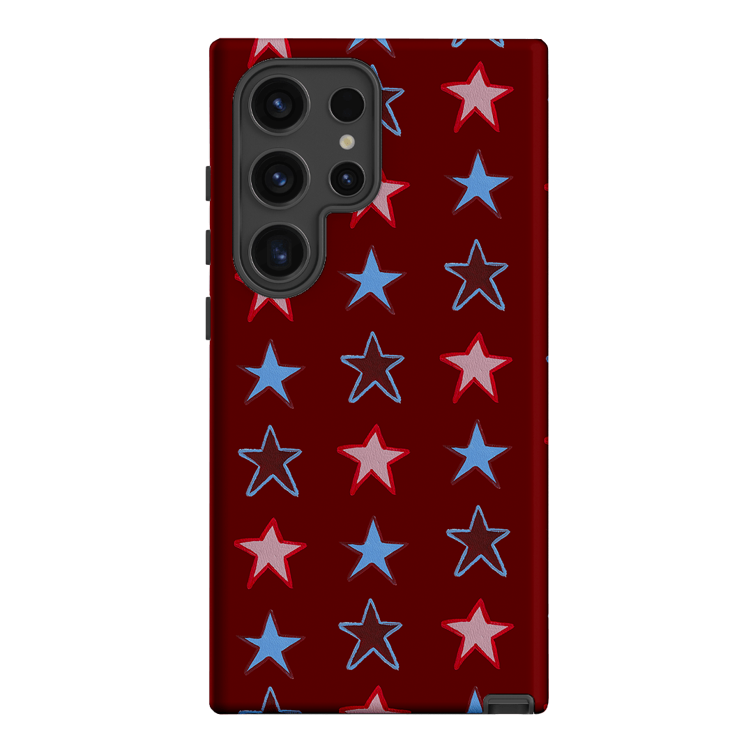 Lucky Stars Rouge Printed Phone Cases Samsung Galaxy S24 Ultra / Armoured by BG. Studio - The Dairy