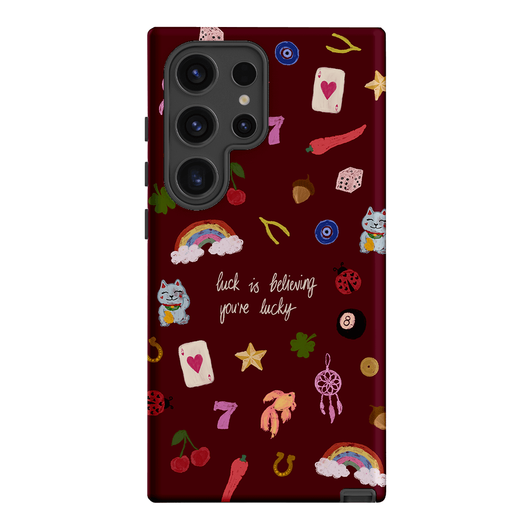 Lucky Printed Phone Cases Samsung Galaxy S24 Ultra / Armoured by Amy Gibbs - The Dairy
