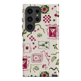 Martini Gal Printed Phone Cases Samsung Galaxy S24 Ultra / Armoured by Charlie Taylor - The Dairy