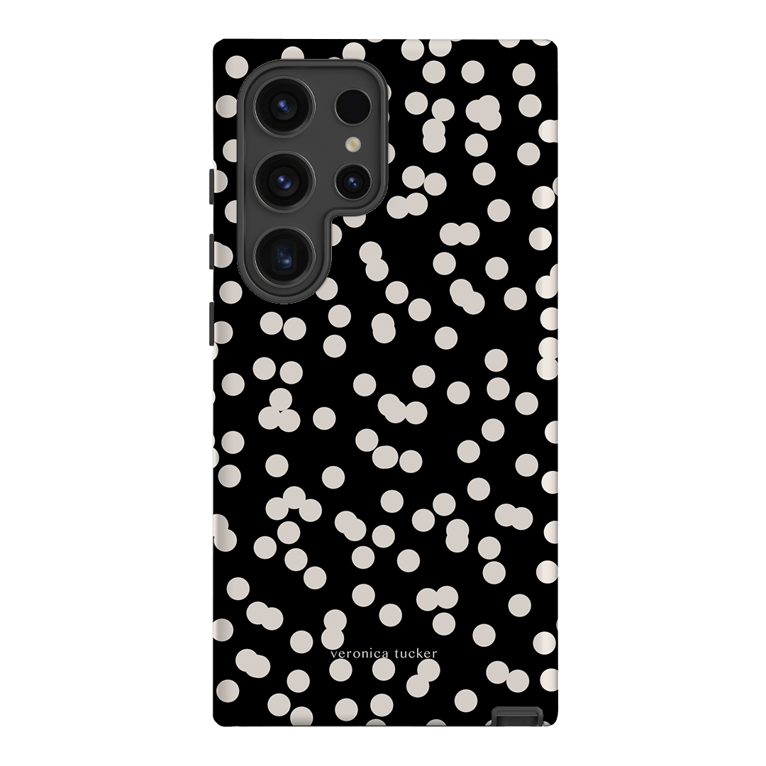 Mini Confetti Noir Printed Phone Cases Samsung Galaxy S24 Ultra / Armoured by Veronica Tucker - The Dairy