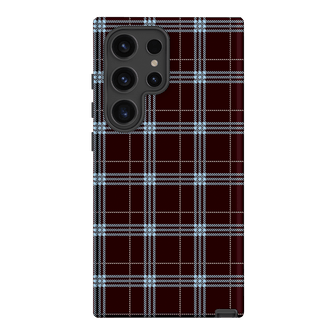 Mocha Plaid Printed Phone Cases Samsung Galaxy S24 Ultra / Armoured by The Dairy - The Dairy