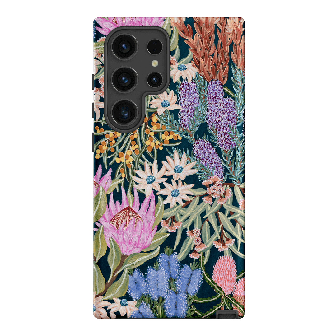 Moonlit Floral Printed Phone Cases Samsung Galaxy S24 Ultra / Armoured by Amy Gibbs - The Dairy