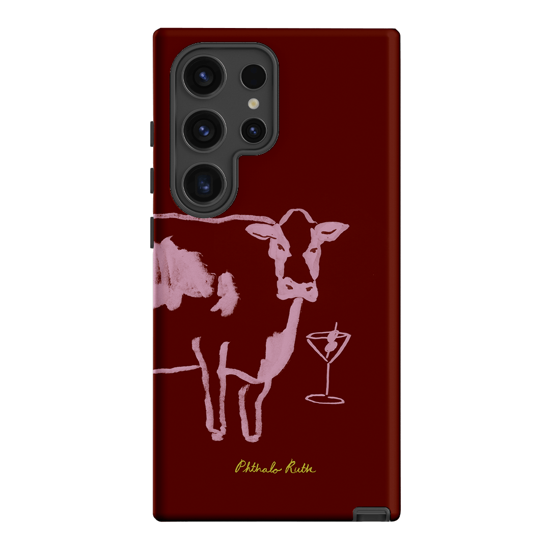 Mootini Berry Printed Phone Cases Samsung Galaxy S24 Ultra / Armoured by Phthalo Ruth - The Dairy