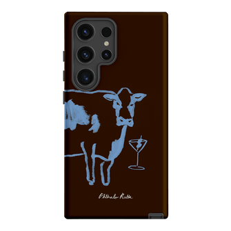 Mootini Espresso Printed Phone Cases Samsung Galaxy S24 Ultra / Armoured by Phthalo Ruth - The Dairy