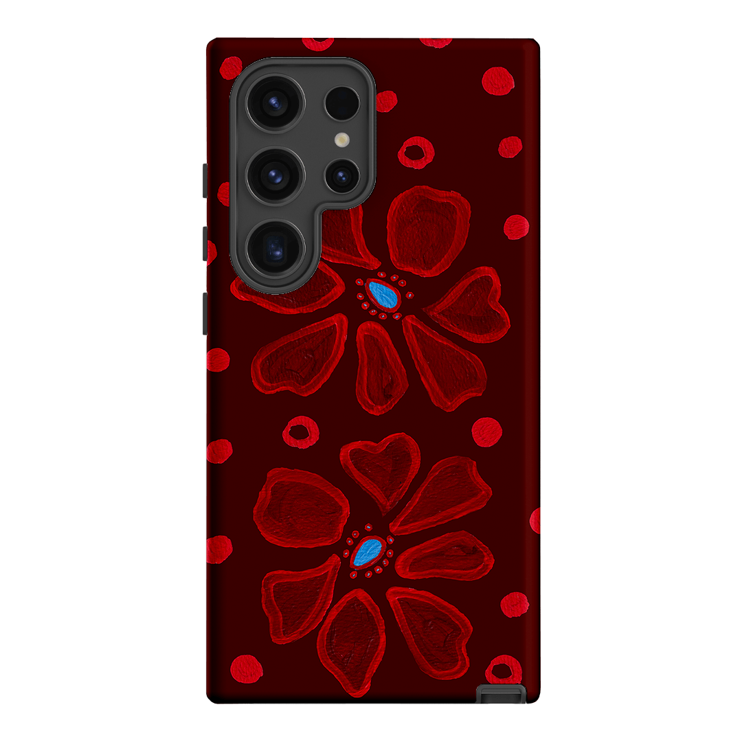 Painted Petal Rouge Printed Phone Cases Samsung Galaxy S24 Ultra / Armoured by BG. Studio - The Dairy