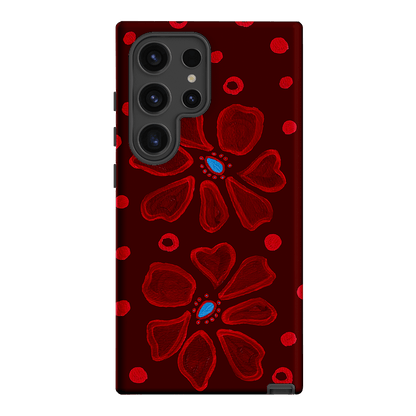 Painted Petal Rouge Printed Phone Cases Samsung Galaxy S24 Ultra / Armoured by BG. Studio - The Dairy