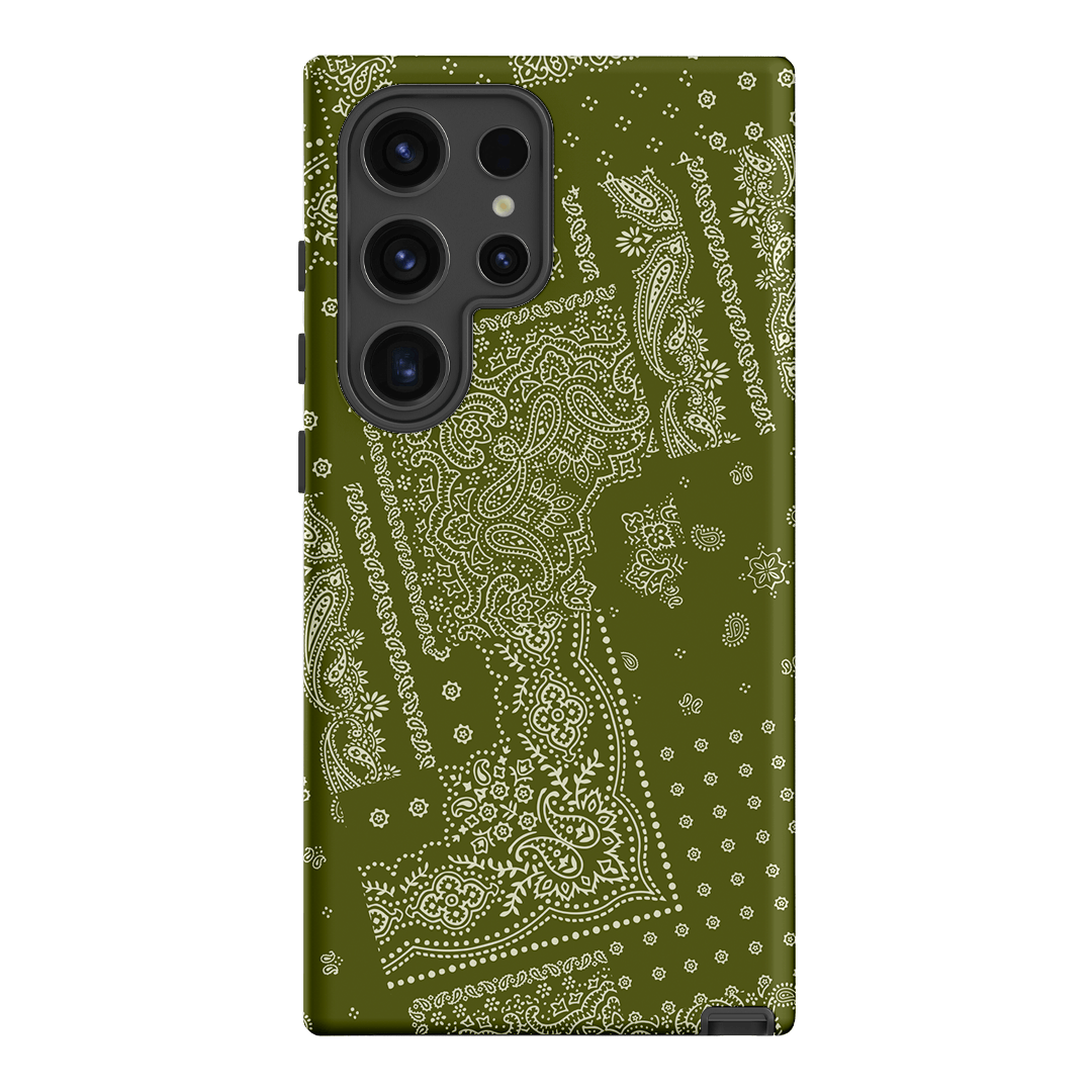 Paisley Fern Printed Phone Cases Samsung Galaxy S24 Ultra / Armoured by The Dairy - The Dairy