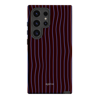 Panama Burgundy Printed Phone Cases Samsung Galaxy S24 Ultra / Armoured by Apero - The Dairy