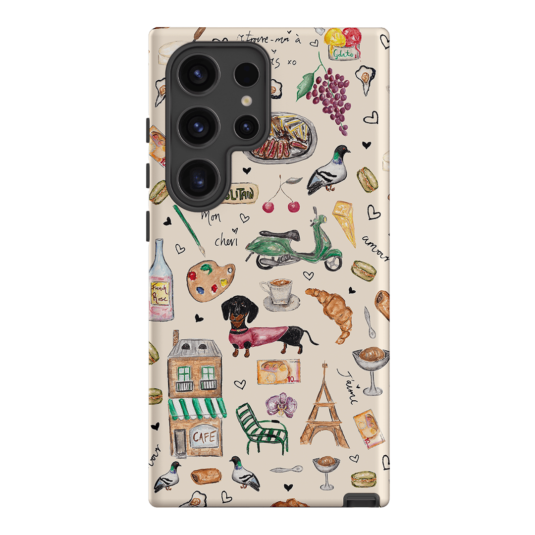 Parisian Daydream Printed Phone Cases Samsung Galaxy S24 Ultra / Armoured by BG. Studio - The Dairy